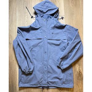 Women's Columbia Blue Raincoat‎ Jacket sz Small